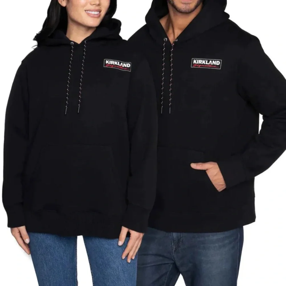 Costco & Kirkland Signature Black Hoodies with Logos! - Picture 2 of 5
